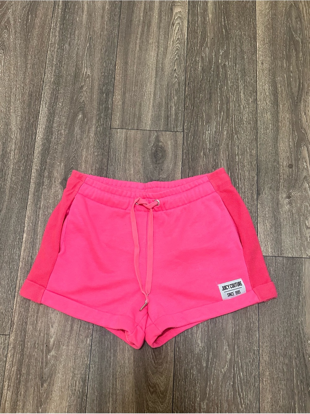 Juicy Couture Pink Drawstring Shorts